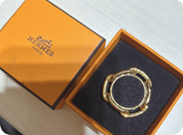 スカーフリング：HERMESシェーヌ・ダンクル パンクなど5点