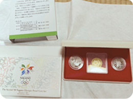 長野オリンピック貨幣セットなど9点