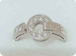 リング：BVLGARI/K18/メレダイヤなど3点