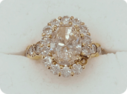 リング：K18/ダイヤモンド/メレダイヤなど3点