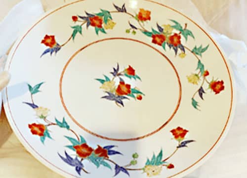 酒井田柿右衛門の皿