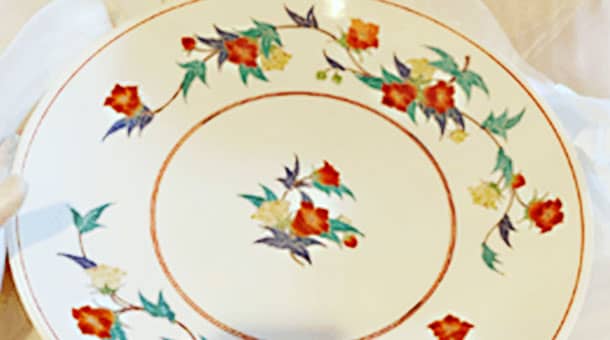 酒井田柿右衛門の皿