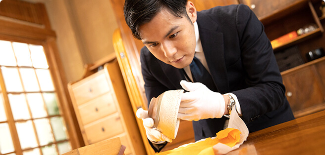経験豊富な査定士がしっかり査定!