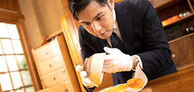 経験豊富な査定士がしっかり査定!
