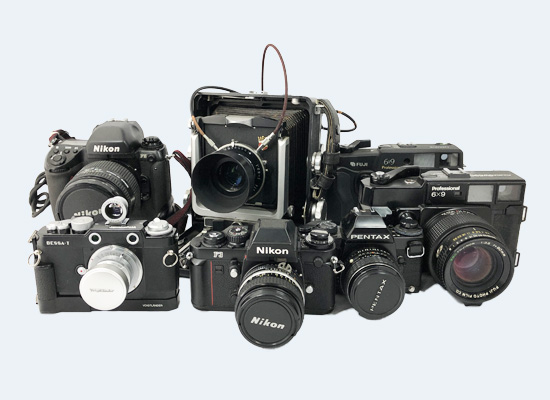 あまり使っていなかったカメラも