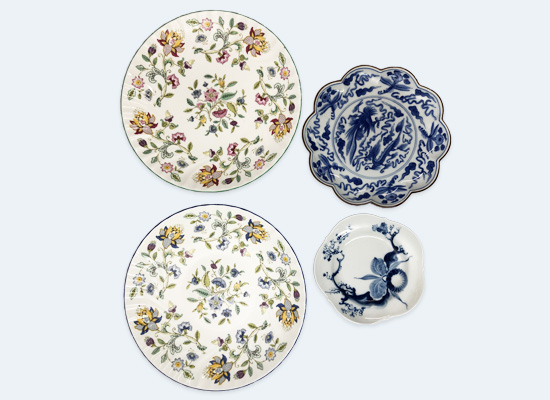 陶磁器など数点のご利用で