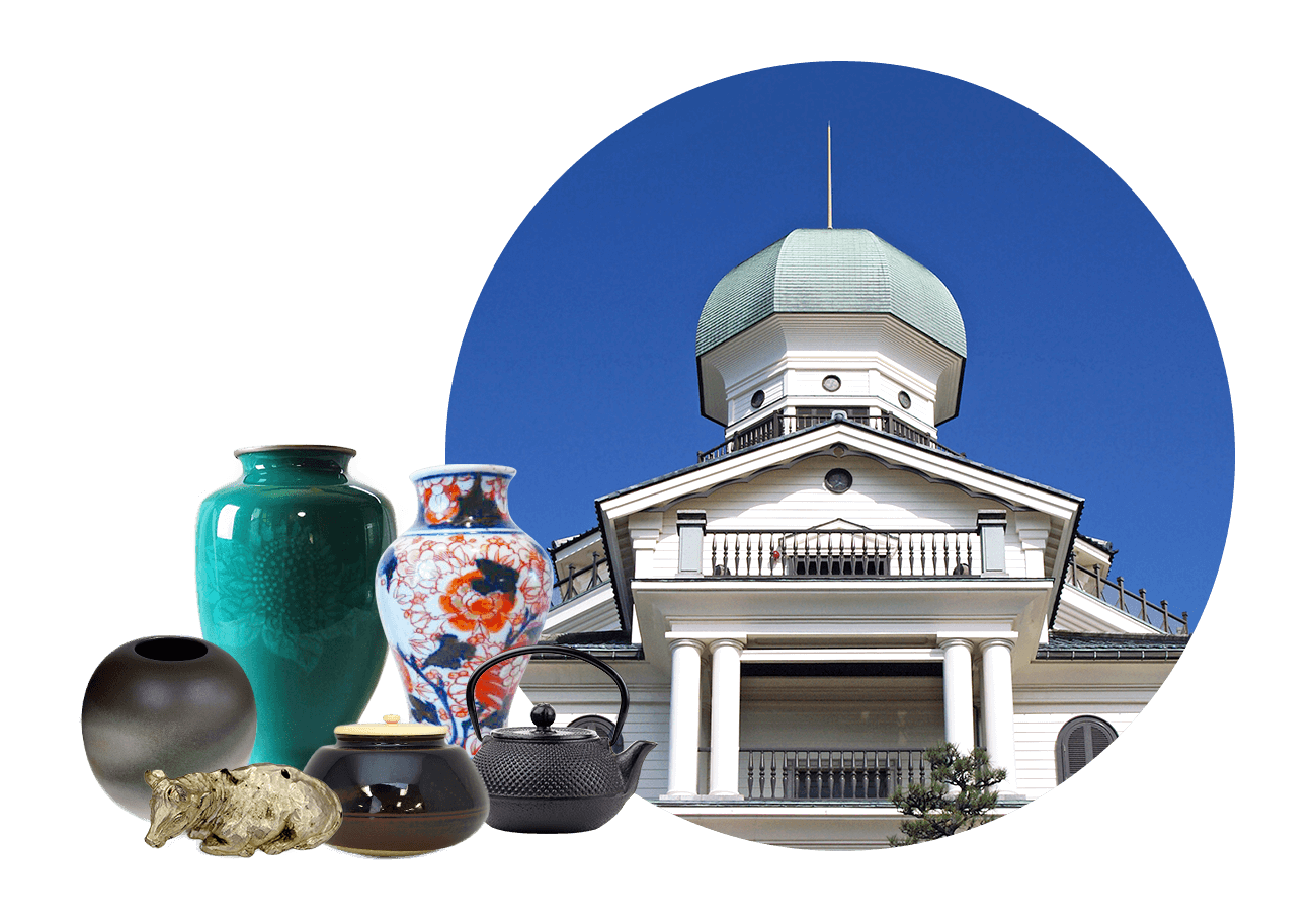 福井県で骨董品売るならバイセル