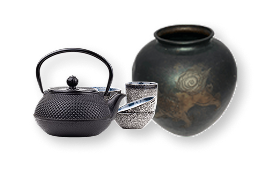 付属品や鑑定書もない削れや汚れのある骨董品類