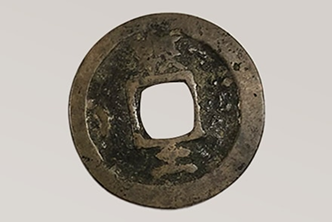 表面がくすんだ硬貨・コイン
