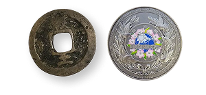 付属品や鑑定書もない削れや汚れのある硬貨