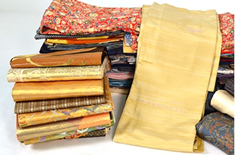 詳細が不明な和装品