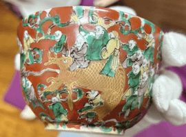 陶磁器：青木木米／茶碗：大樋年朗など2点