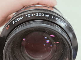 MINOLTA：レンズ／MINOLTA：交換レンズ付きボディなど3点