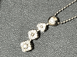 ネックレス / K18WG / メレダイヤなど2点