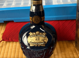 ウイスキー/CHIVAS BROTHERS:ロイヤルサルート 21年 青(状態ランク:A)など18点