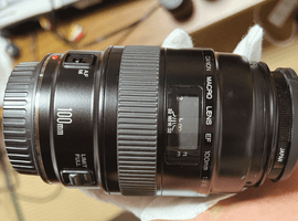 Canon：EF 100mm F2.8 MACROなど3点