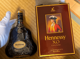ブランデー／Hennessy：XO 金キャップ クリアボトル（状態ランク：A）など4点