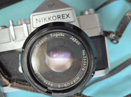 Nikon:Nikorex F+NIKKOR-S Auto 50mm F2など3点