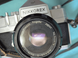Nikon：Nikorex F+NIKKOR-S Auto 50mm F2など3点