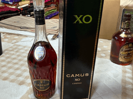 ブランデー/CAMUS:XO ロングネック(状態ランク:C)など7点