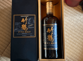 ウイスキー：NIKKA（竹鶴 ピュアモルト）など2点