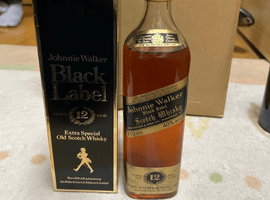 Johnnie Walker:12年 ブラックラベル 金キャップなど5点