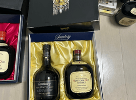 ウイスキー／Suntory：スペシャルリザーブ,オールド 向獅子_状態ランク：Bなど3点（埼玉県八潮市・出張買取）｜お酒の高価買取なら【バイセル】