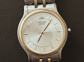 SEIKO / クレドール SS/18KT / 9571-6020 / 状態ランク：Bなど3点