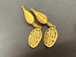 シャネル ヴィンテージ ココマーク ティアドロップ オーバル スイング イヤリングなど6点