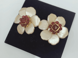 イヤリング（セット）：CHANEL／シャネル ヴィンテージ フラワー/カメリア イヤリングなど10点