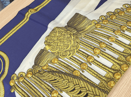 スカーフ:HERMES/鞭とグリーンホルンなど3点