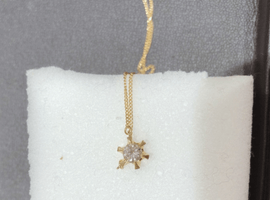 ネックレス:K18/ダイヤモンドなど3点