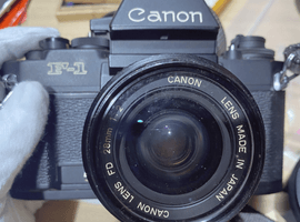 Canon：NEW F-1 AE＋NEW FD 28mm F2など3点