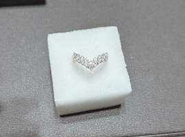 リング:Pt900/メレダイヤなど4点