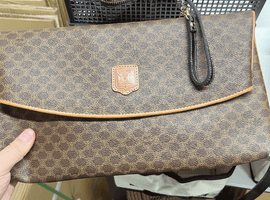 CELINE マカダム柄 クラッチバッグ / ポーチなど4点