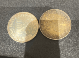 1000円硬貨など4点