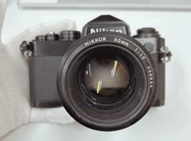 Nikon：FE + Ai NIKKOR 50mm F1.2など5点