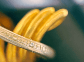 リング:Pt900/K18(K)/メレダイヤなど3点