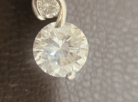 ネックレス:Pt850/ダイヤモンド/メレダイヤなど4点