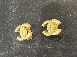 CHANEL  ココマーク ラインストーン イヤリングなど8点