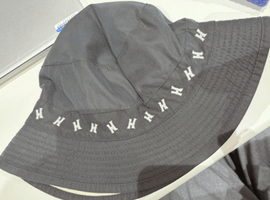 HERMES:ハット H ロゴ 刺繍など4点