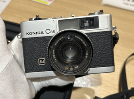 コンパクトカメラ／KONICA：C35など4点