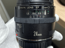 Canon キヤノン/交換レンズ/EF 24mm F2.8/77871/Bランク/62【中古】 Canon キヤノン/交換レンズ/EF 24mm F2.8/77871/Bランク/62【中古】の