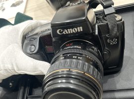 一眼レフカメラ／Canon：EOS100 、ZOOM LENS EF 28-80mm 1:3.5-5.6など3点