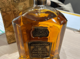 ウイスキー／Canadian Club：12年 クラシック 旧など4点