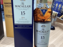 ウイスキー／MACALLAN：マッカラン　ダブルカスクなど3点（神奈川県横浜市鶴見区よりご来店・店頭買取）｜お酒の高価買取なら【バイセル】