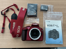 デジタルカメラ／Canon：EOS Kiss X50 ボディ レッドなど3点（静岡県