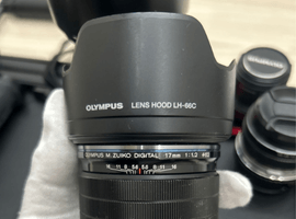 AF用レンズ/OLYMPUS:M.ZUIKO DIGITAL ED 17mm F1.2 PROなど5点