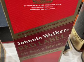 ウイスキー／Johnnie Walker：RED LABELなど8点