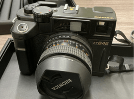 フィルムカメラ／BRONICA：RF645 + ZENZANON-RF 65mm F4など4点（埼玉